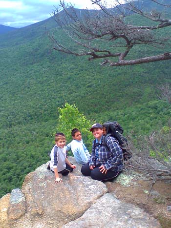 Outlook atop Frankenstein Cliffs (photo by Bill Mahony)