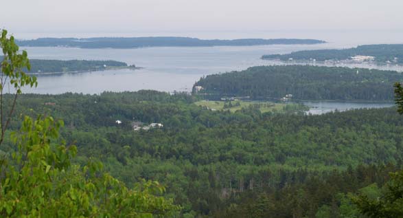 View from Beech Mountain South Ridge Trail (photo by Webmaster)
