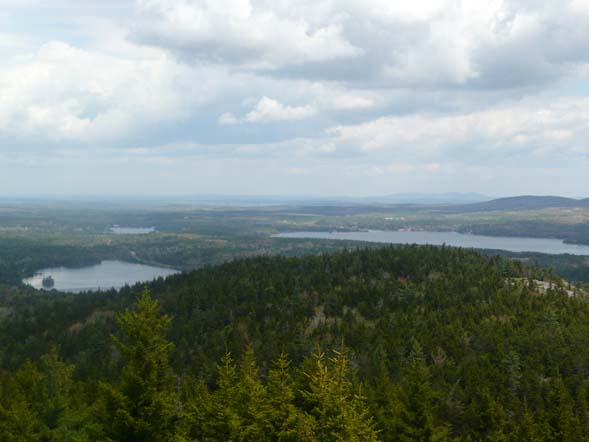 View from the summit of Beech Mountain (photo by Chip Lary)