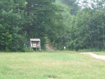Gunstock Trailhead (photo by Charlie Raeburn)