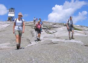 SDH descending from Mount Cardigan (photo by Mark Malnati)