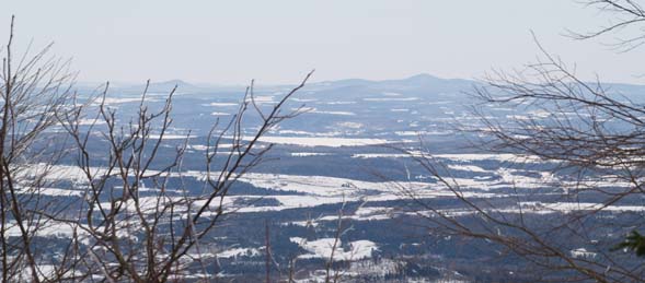 View from Carleton Mountain's summit to the north (photo by Webmaster)