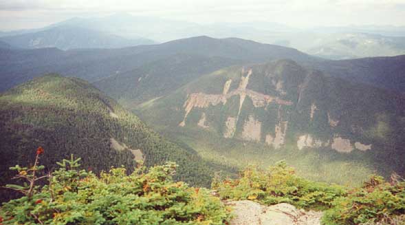 Cliffs of Mt. Lowell seen from Signal Ridge (photo by Webmaster)