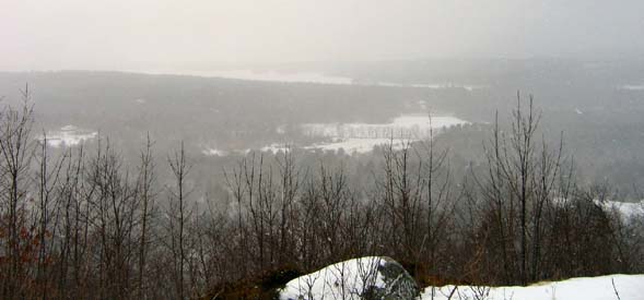 Lake Winnipesaukee in the distance (photo by Mark Malnati)