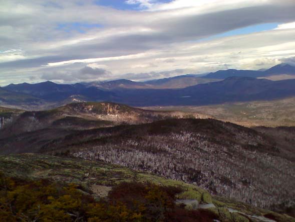 View north from the summit of Mt. Chocorua (photo by Bill Mahony)