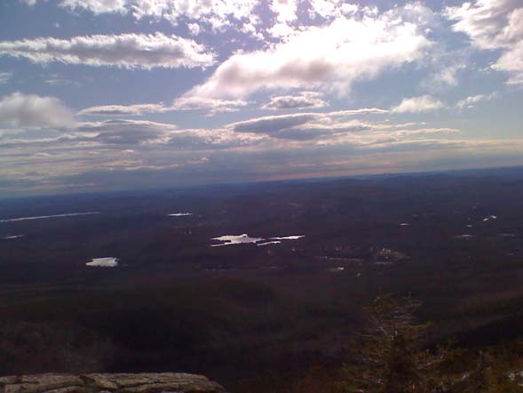 Looking south from the summit of Mt. Chocorua (photo by Bill Mahony)