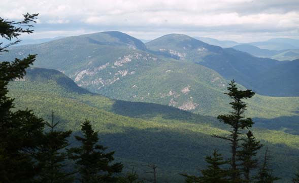 View north from the summit of Eastman Mountain (photo by Webmaster)