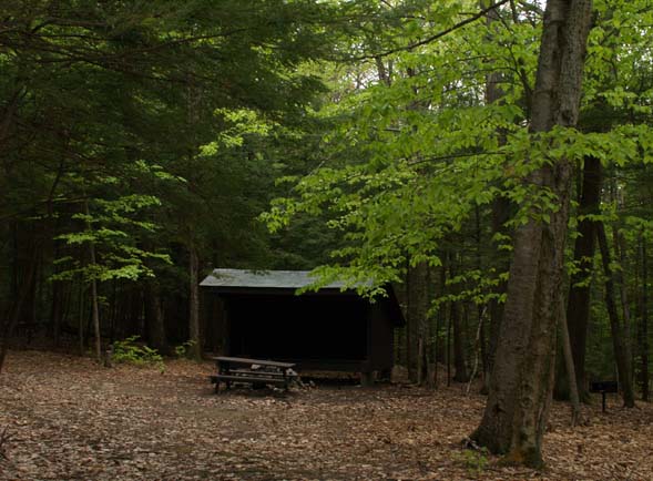 Lean-to (photo by Webmaster)