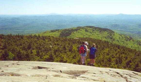 On Mount Kearsarge Summit (photo by Sal Silvestre)