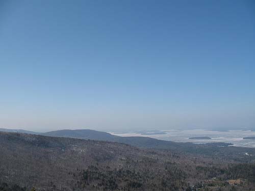 Views from the summit of Mt. Major (photo by Tom Hudson)