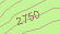 Brown lines and numbers indicate contour lines and elevations