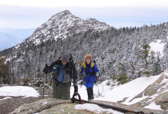 Dave and Mary with Mt. Chocorua in the background (photo by Mark Malnati)