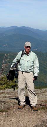 Jim on the summit (photo by Jim Pollard)