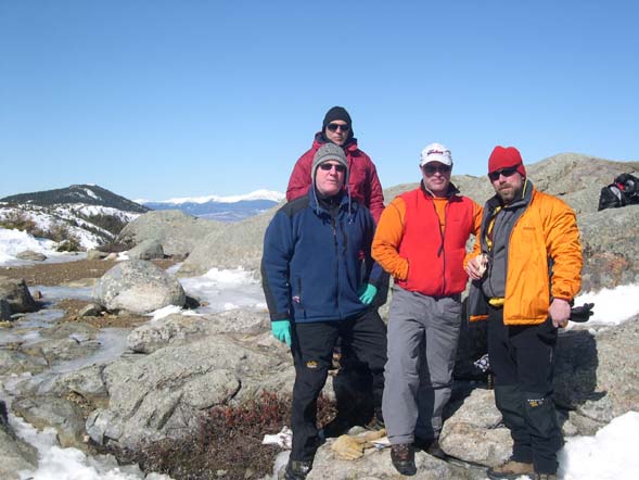 On the summit of South Moat Mountain (photo by Sabru)