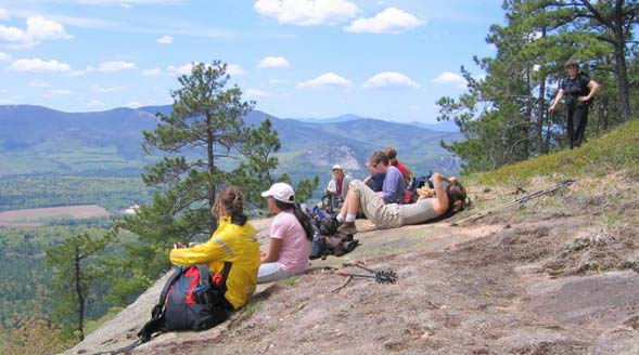 On Peaked Mountain (photo by Mark Malnati)