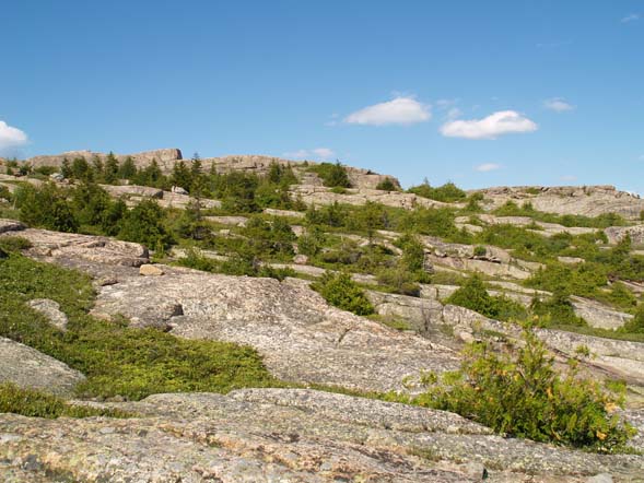 Ledges on Pemetic Mountain (photo by Webmaster)