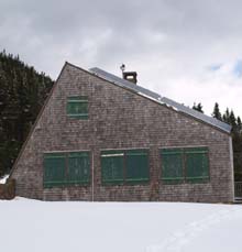 Mizpah Spring Hut (photo by Webmaster)