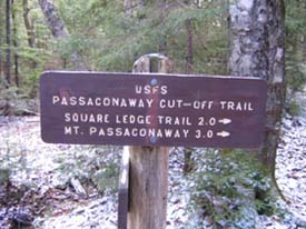 Trail sign (photo by Mark Malnati)
