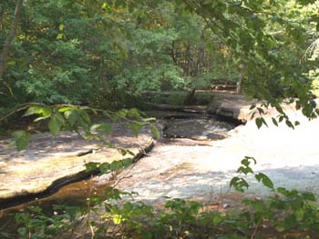 Dry Stepstone Falls (photo by Webmaster)