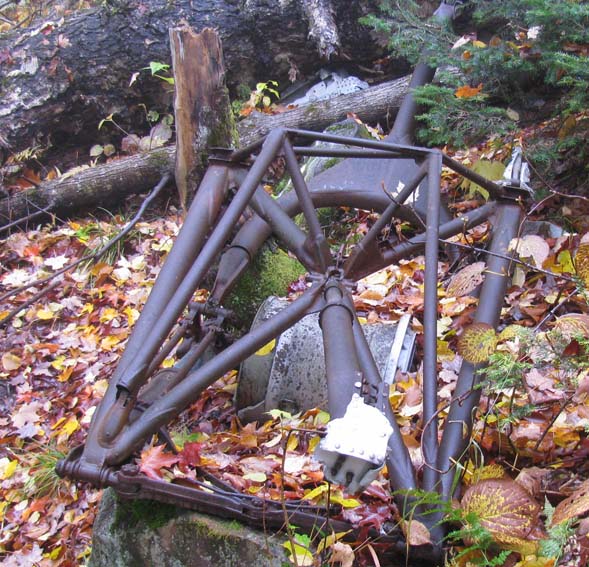First set of landing gear (photo by Karl Searl)