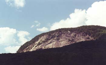 Webster Slide Mountain as seen from field near beginning of Wachipauka Pond Trail (photo by Webmaster)